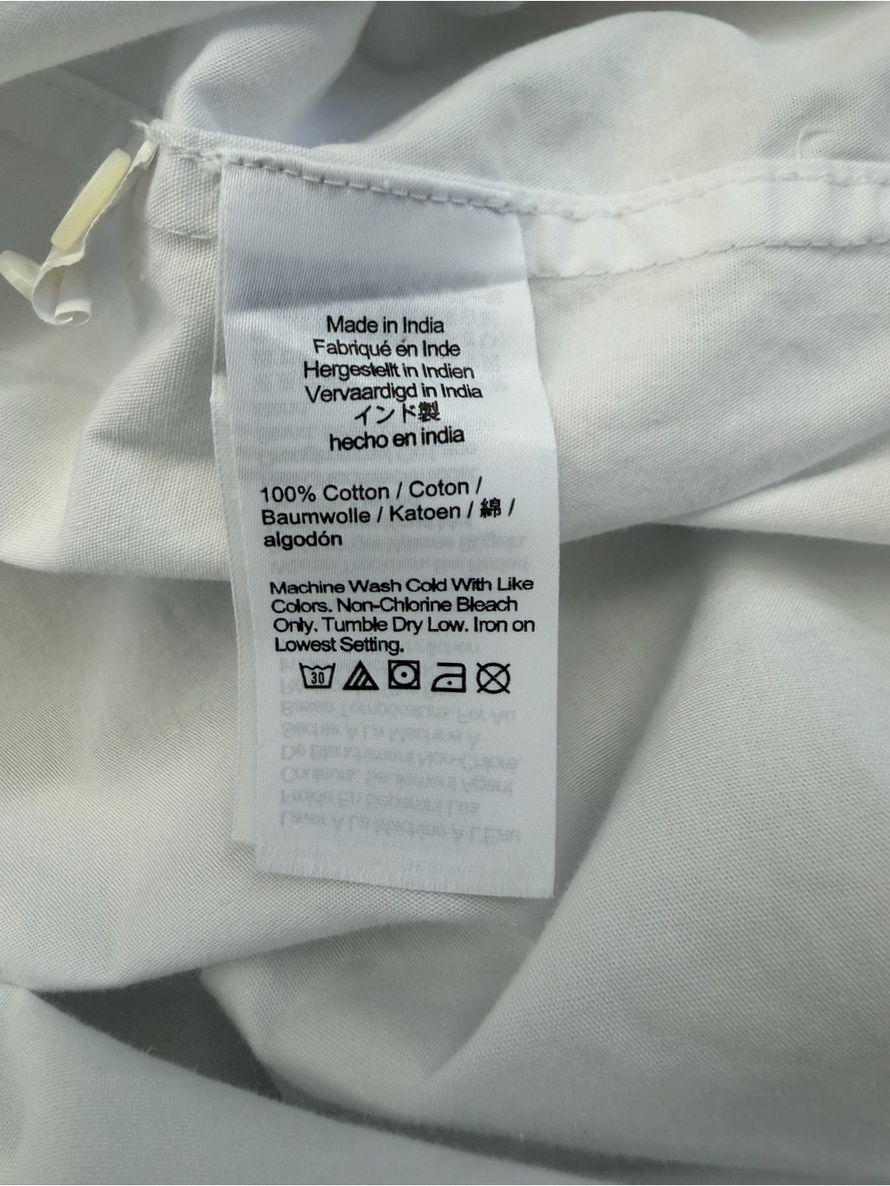 Madewell Oversized White Button Up Shirt XS Cotton Poplin Boyfriend Fit - Picture 7 of 9